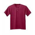 Picture of Youth Tek 2-Button Henley Jersey