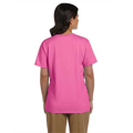Picture of Ladies' 5.2 oz. Tagless® V-Neck T-Shirt