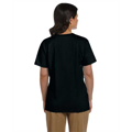 Picture of Ladies' 5.2 oz. Tagless® V-Neck T-Shirt