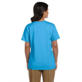 Picture of Ladies' 5.2 oz. Tagless® V-Neck T-Shirt