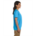 Picture of Ladies' 5.2 oz. Tagless® V-Neck T-Shirt