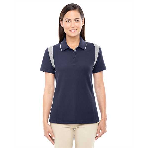 NAVY/ GREY HTHR