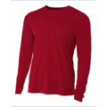Picture of Youth Long Sleeve Cooling Performance Crew Shirt