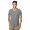 Picture of Unisex 4.2 oz., Fine Jersey V-Neck T-Shirt