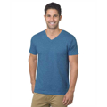 Picture of Unisex 4.2 oz., Fine Jersey V-Neck T-Shirt