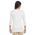 Picture of Ladies' Perfect Fit™ Y-Placket Convertible Sleeve Knit Top