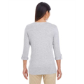 Picture of Ladies' Perfect Fit™ Y-Placket Convertible Sleeve Knit Top