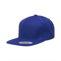 Picture of Adult 5-Panel Structured Flat Visor Classic Snapback Cap