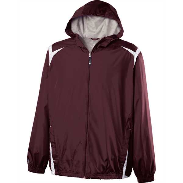 MAROON/ WHITE