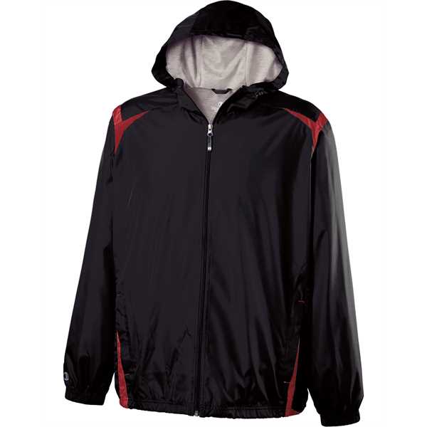 BLACK/ SCARLET