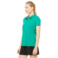 Picture of Ladies' Performance Three-Button Mesh Polo