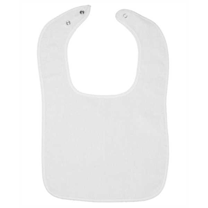 Picture of Infant Contrast Trim Terry Bib