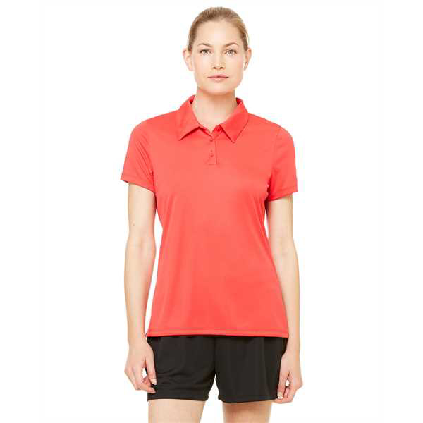 Picture of Ladies' Performance Three-Button Polo