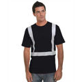 Picture of Hi-Visibility 100% Cotton Crew Solid Striping T-Shirt