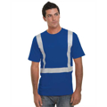 Picture of Hi-Visibility 100% Cotton Crew Solid Striping T-Shirt