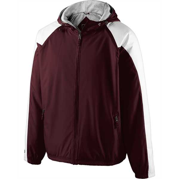 MAROON/ WHITE