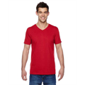 Picture of Adult 4.7 oz. Sofspun® Jersey V-Neck T-Shirt