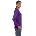 Picture of Ladies' Heavy Cotton™ 5.3 oz. Long-Sleeve T-Shirt