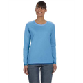 Picture of Ladies' Heavy Cotton™ 5.3 oz. Long-Sleeve T-Shirt