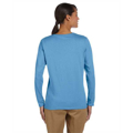 Picture of Ladies' Heavy Cotton™ 5.3 oz. Long-Sleeve T-Shirt