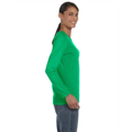 Picture of Ladies' Heavy Cotton™ 5.3 oz. Long-Sleeve T-Shirt