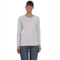 Picture of Ladies' Heavy Cotton™ 5.3 oz. Long-Sleeve T-Shirt