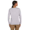 Picture of Ladies' Heavy Cotton™ 5.3 oz. Long-Sleeve T-Shirt