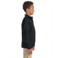 Picture of Youth 8 oz. NuBlend® Quarter-Zip Cadet Collar Sweatshirt