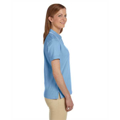 Picture of Ladies' 5.9 oz. Cotton Jersey Short-Sleeve Polo with Tipping