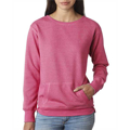 Picture of Ladies' Glitter French Terry Crew