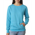 Picture of Ladies' Glitter French Terry Crew