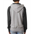 Picture of Ladies' Glitter French Terry Contrast Full-Zip Hood