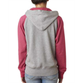 Picture of Ladies' Glitter French Terry Contrast Full-Zip Hood