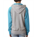 Picture of Ladies' Glitter French Terry Contrast Full-Zip Hood