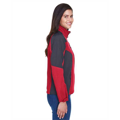 Picture of Ladies' Compass Colorblock Three-Layer Fleece Bonded Soft Shell Jacket