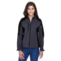 Picture of Ladies' Compass Colorblock Three-Layer Fleece Bonded Soft Shell Jacket