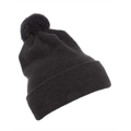 Picture of Cuffed Knit Beanie with Pom Pom Hat
