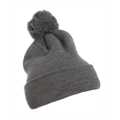 Picture of Cuffed Knit Beanie with Pom Pom Hat
