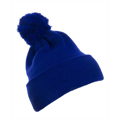 Picture of Cuffed Knit Beanie with Pom Pom Hat