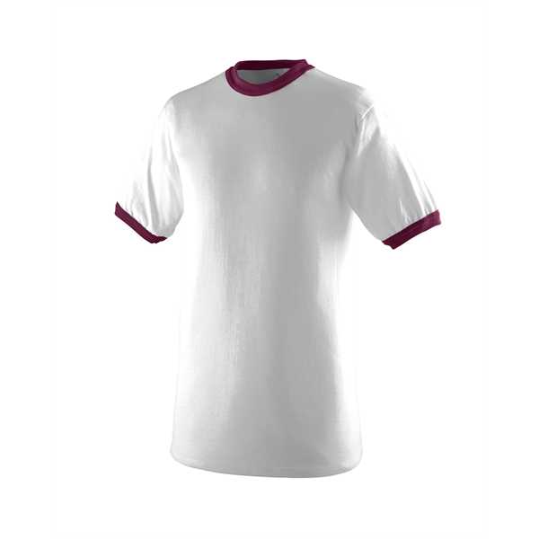 WHITE/ MAROON