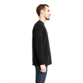 Picture of Unisex Long-Sleeve Crew with Pocket