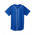 Picture of Youth Short Sleeve Full Button Baseball Jersey