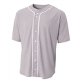Picture of Youth Short Sleeve Full Button Baseball Jersey