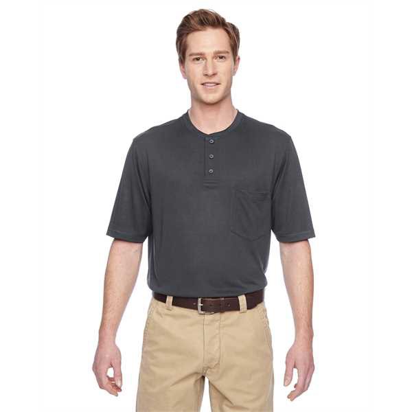 Picture of Adult Short-Sleeve Performance Henley