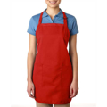 Picture of 65% polyester / 35% cotton Deluxe Full-Length Bib Apron