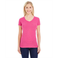 Picture of Ladies' Glitter V-Neck T-Shirt