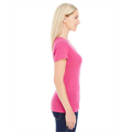 Picture of Ladies' Glitter V-Neck T-Shirt