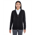 Picture of Ladies' Manchester Fully-Fashioned Full-Zip Cardigan Sweater