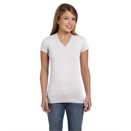 Picture of Ladies' Junior Fit V-Neck T-Shirt