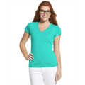 Picture of Ladies' Junior Fit V-Neck T-Shirt